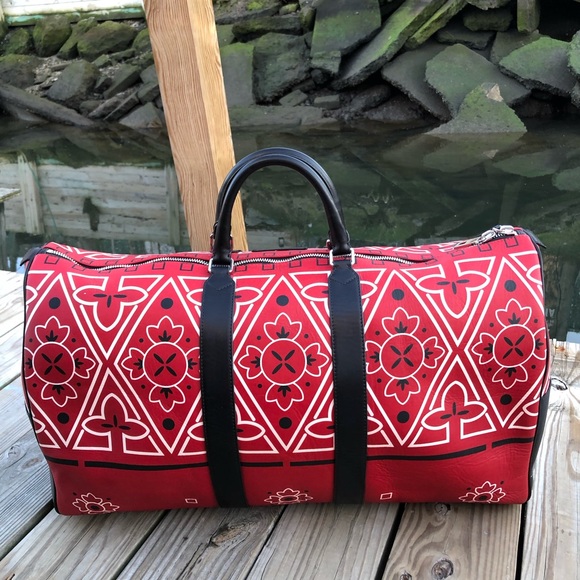 Unisex RARE Raf Simons x 205W39NYC CK Lthr Duffle - Picture 9 of 16